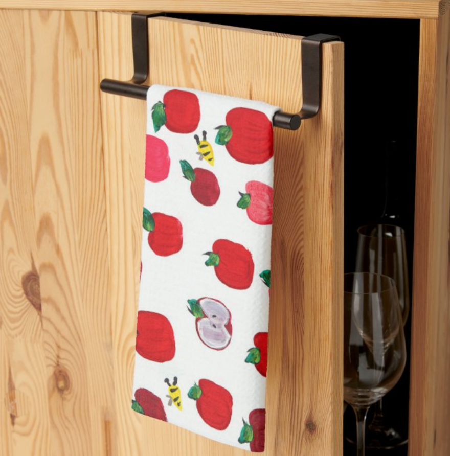 Red Apples Kitchen Tea Towel