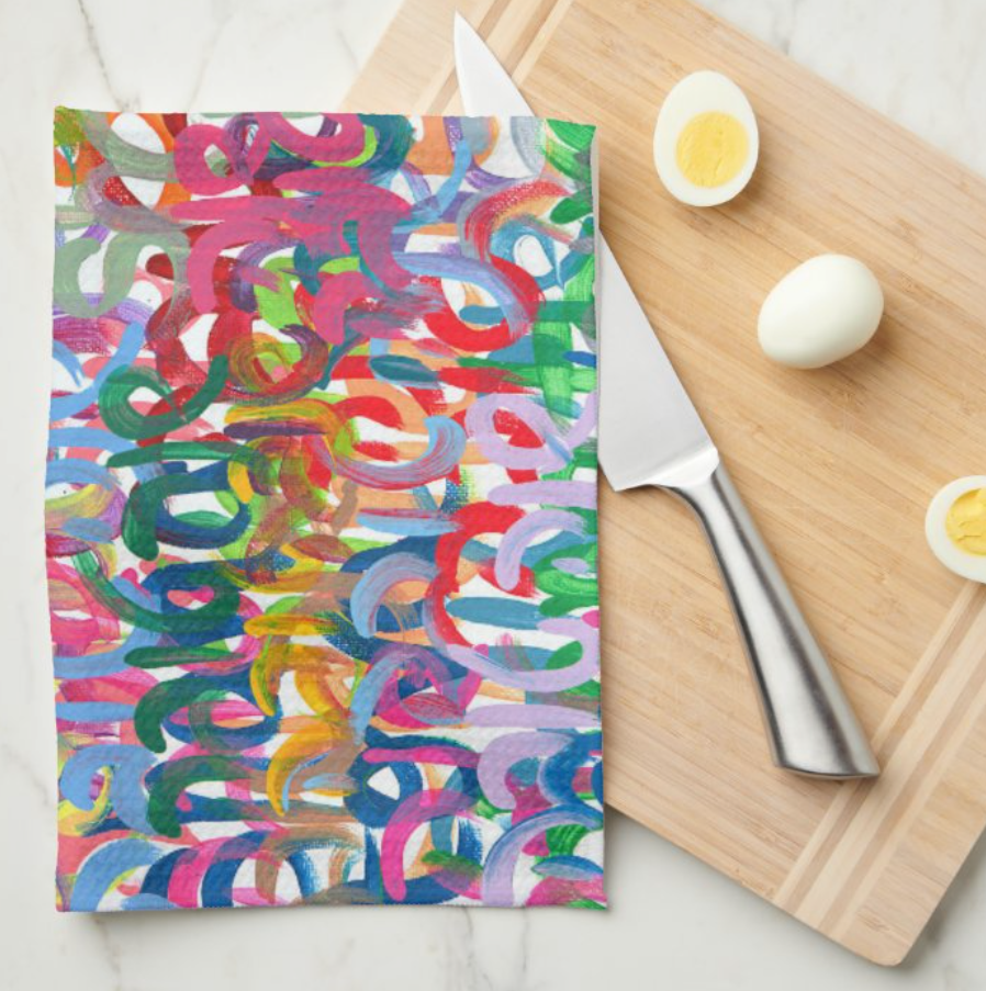 Shana Tova Everywhere Kitchen Tea Towel
