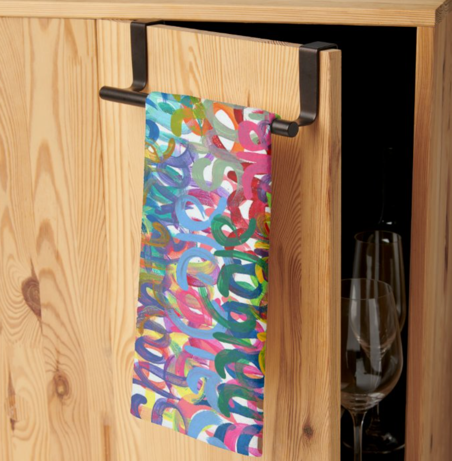 Shana Tova Everywhere Kitchen Tea Towel