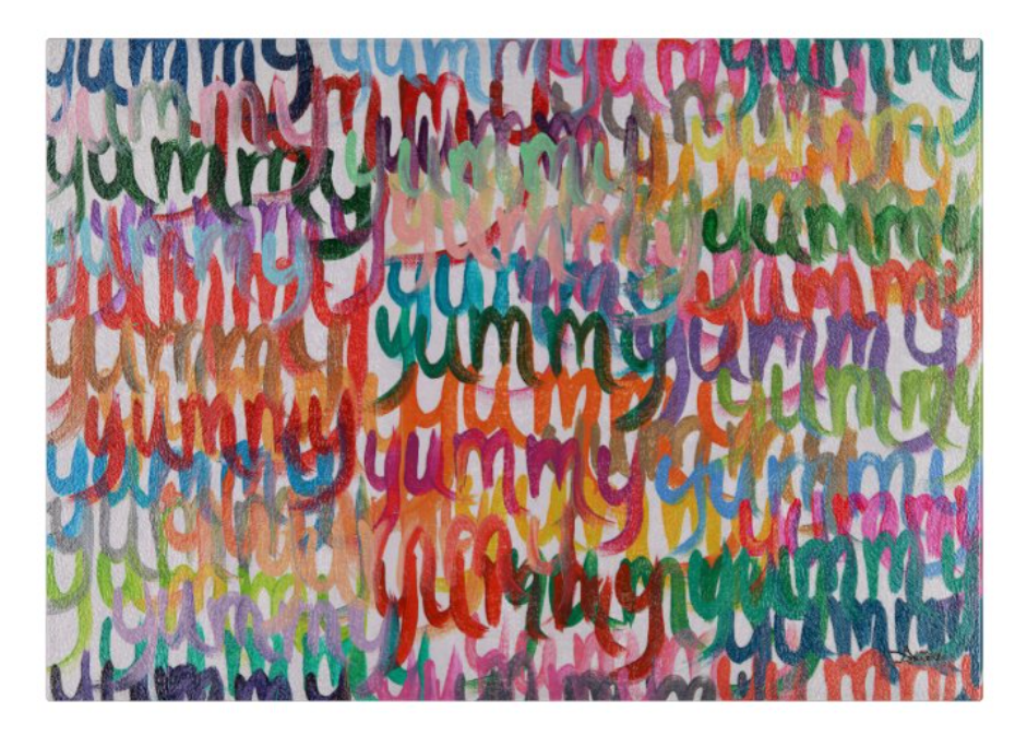 Yummy Glass Tray - Arielle Zorger Designs X YourMomCares