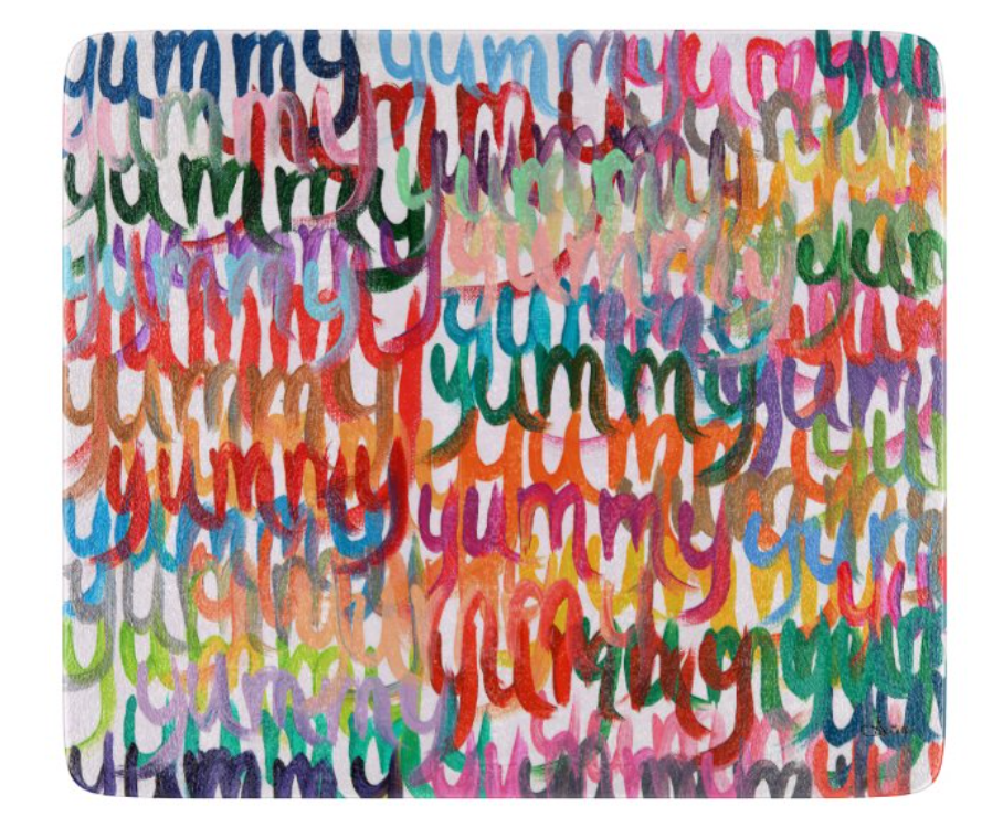 Yummy Glass Tray - Arielle Zorger Designs X YourMomCares