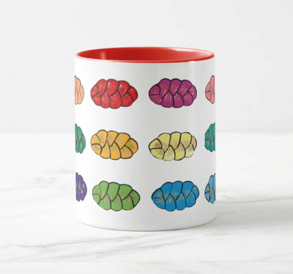 Rainbow Challahs Mug