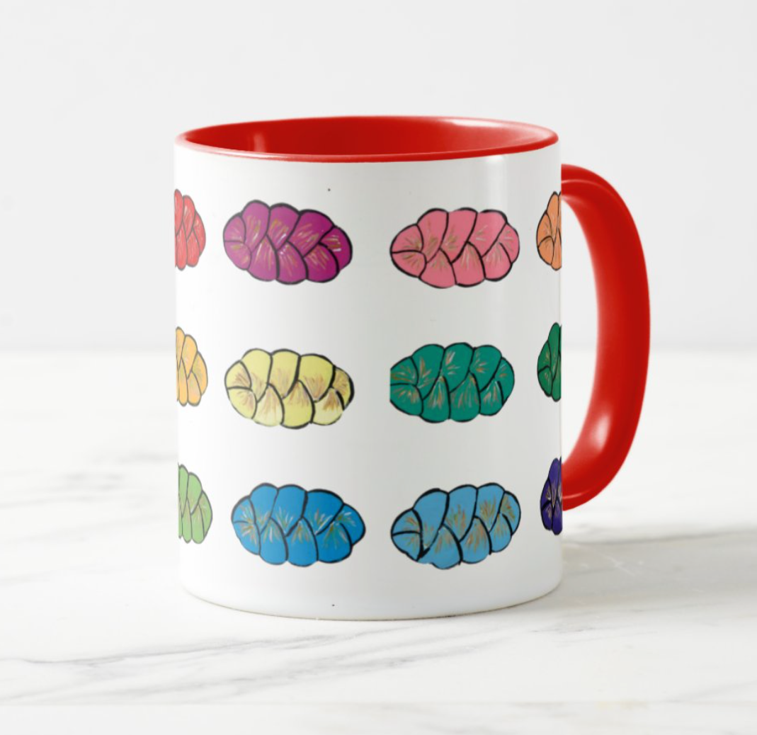 Rainbow Challahs Mug