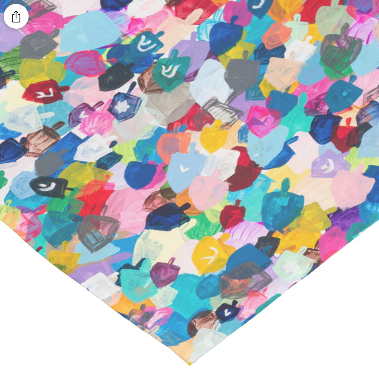 Rainbow Dreidels | Table Runner