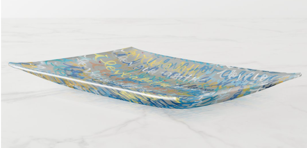 I Love You A Latke Hanukkah Dish Set