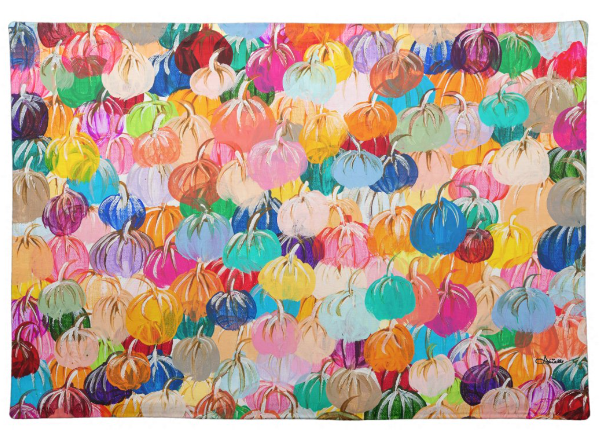 Pumpkin Patch Challah Cover