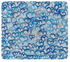 Blue Hearts Glass Tray