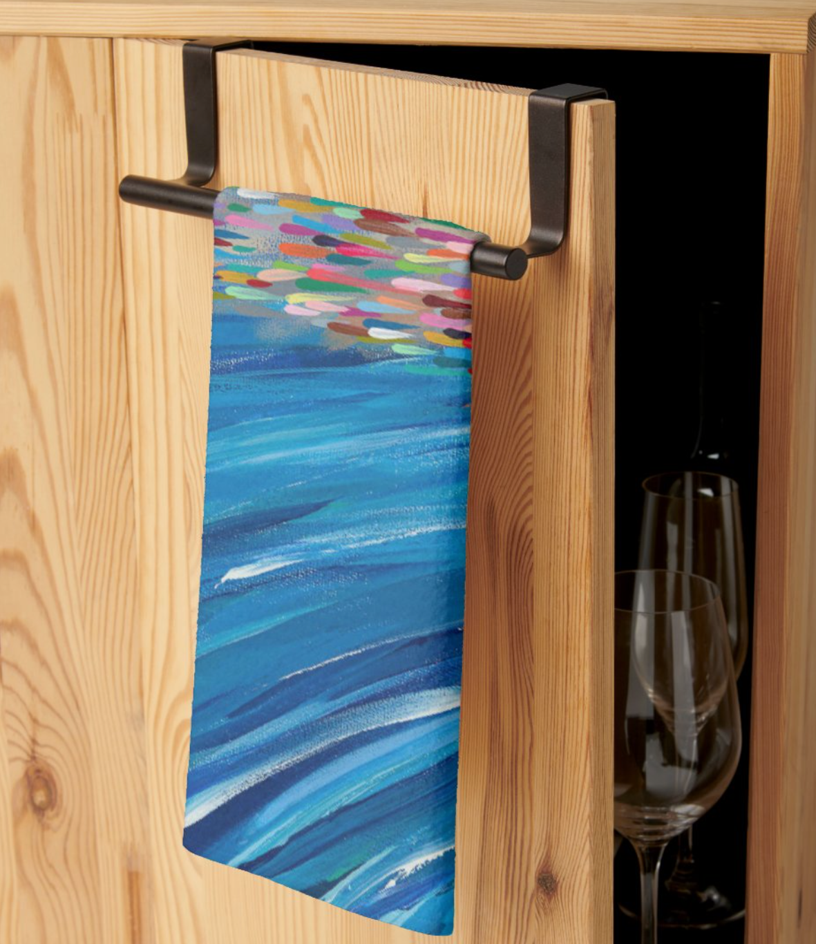 Crossing The Red Sea Kitchen Tea Towel