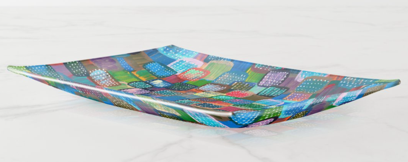 Rainbow Matzahs Passover Dish Set