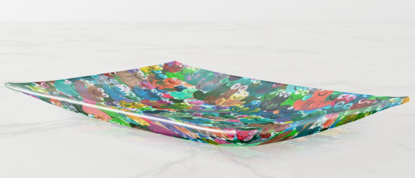 Modern Passover Judaica Frog Dish