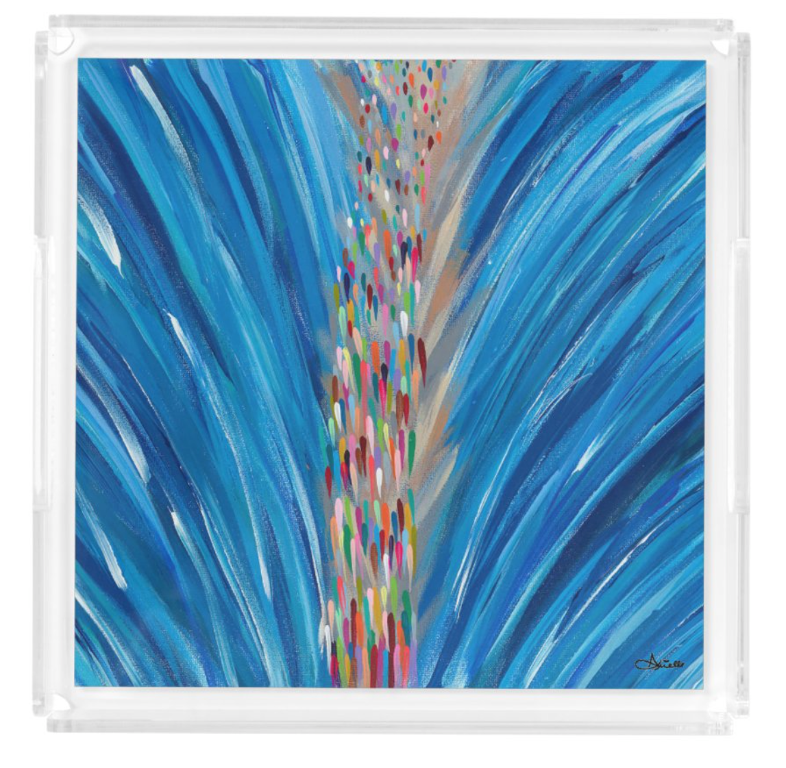Acrylic Matzah Tray