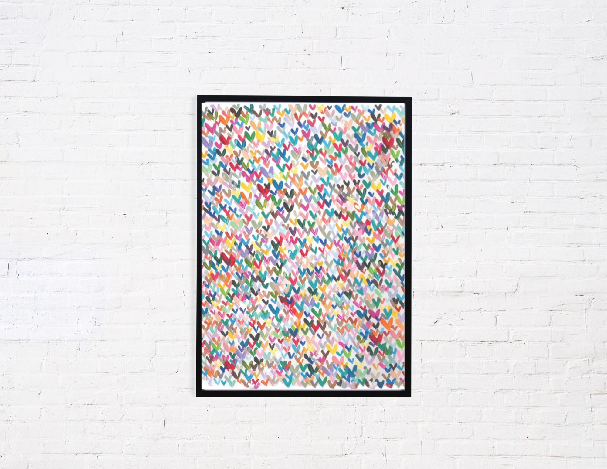A Million Hearts For You Giclee Art Print