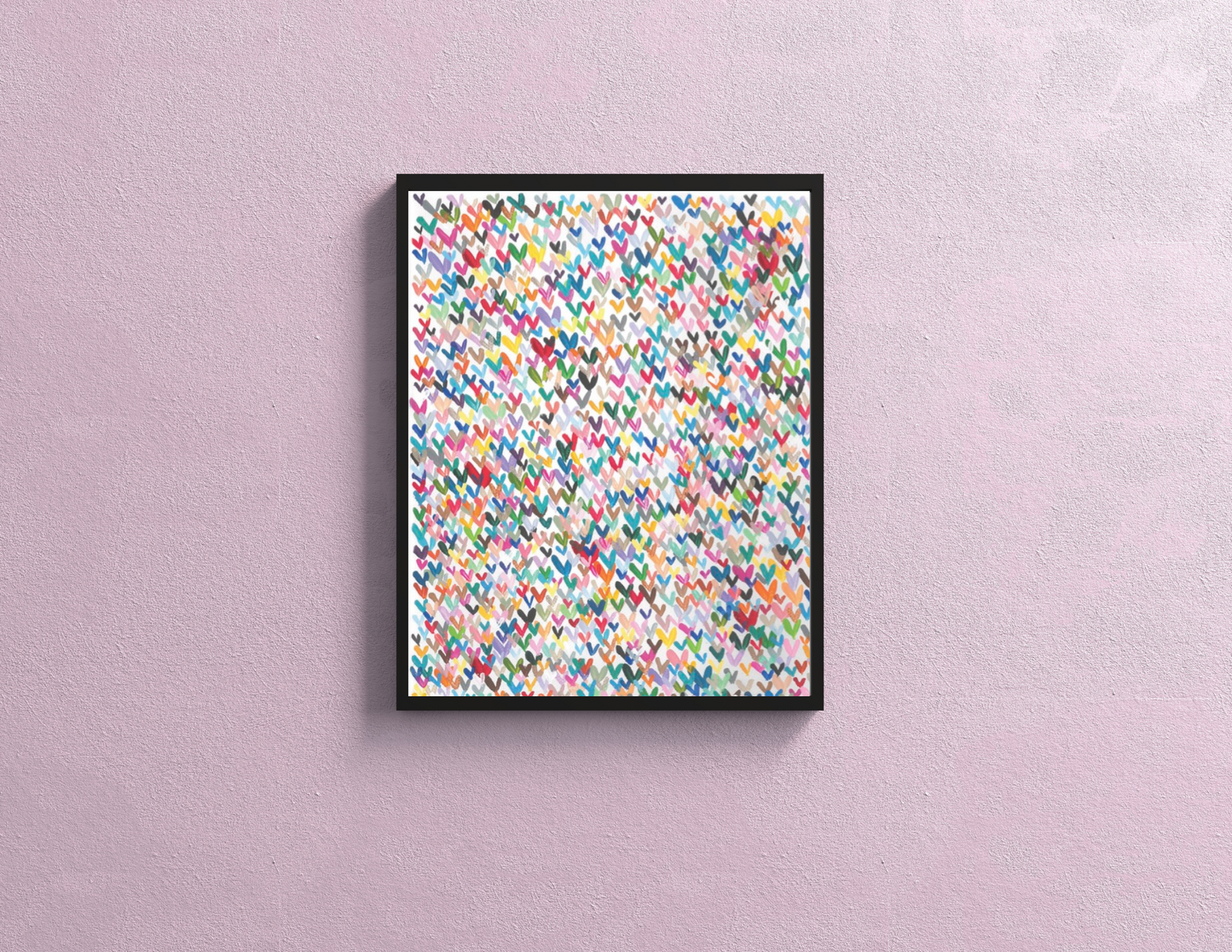 A Million Hearts For You Giclee Art Print