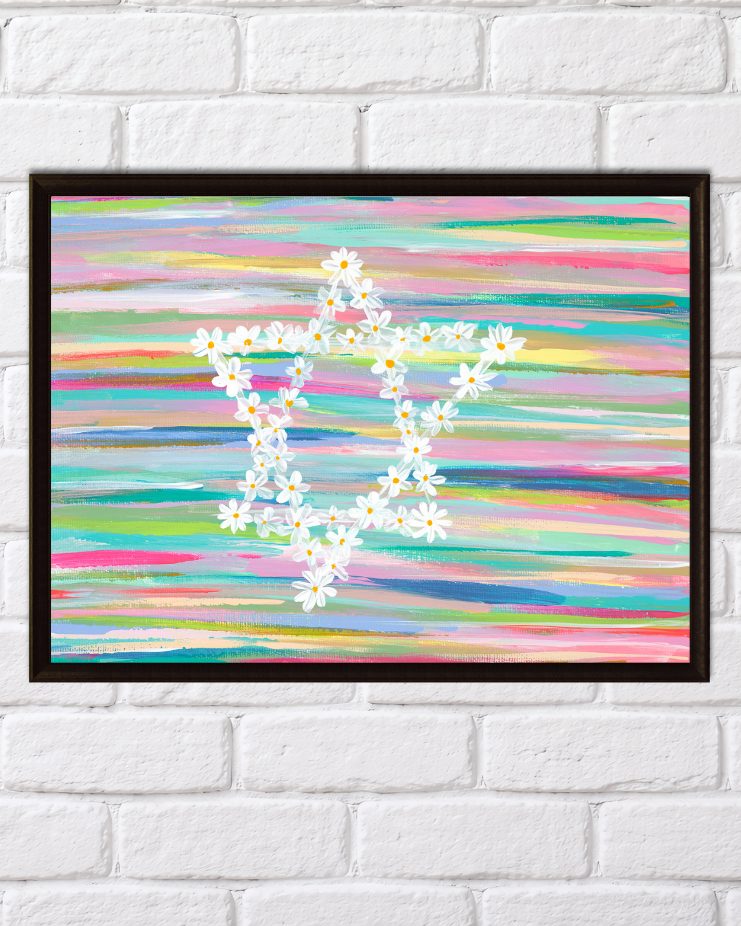 Daisy Jewish Star Art Print