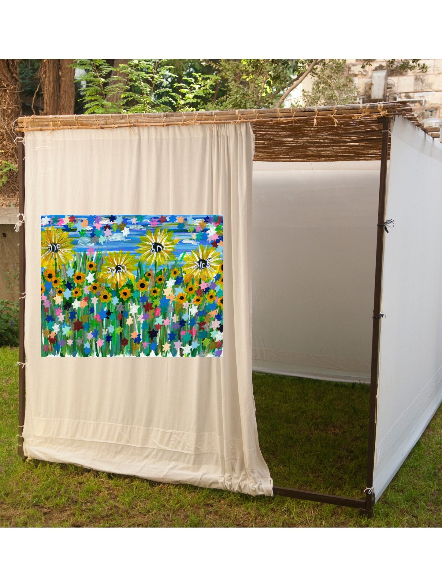 Sunflower Matriarchs | Sukkah Banner