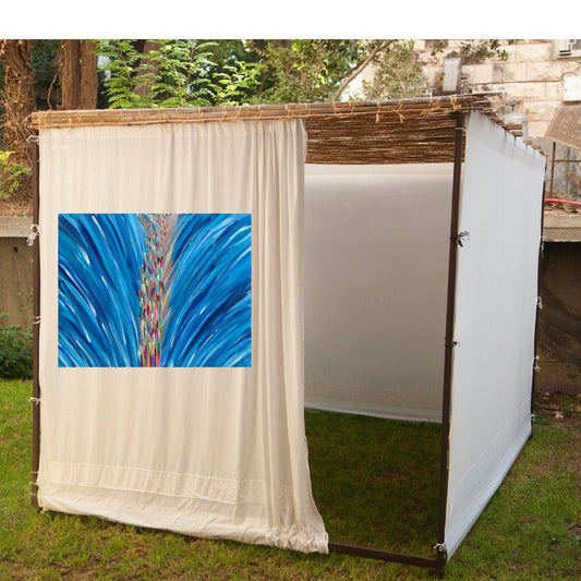 Crossing the Red Sea | Sukkah Banner