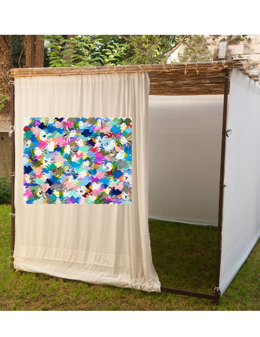 Finding Peace | Sukkah Banner