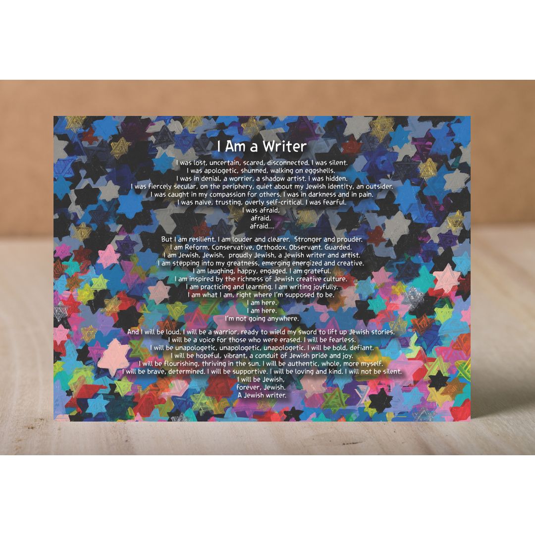 &quot;I Am a Writer&quot; Giclee Art Print