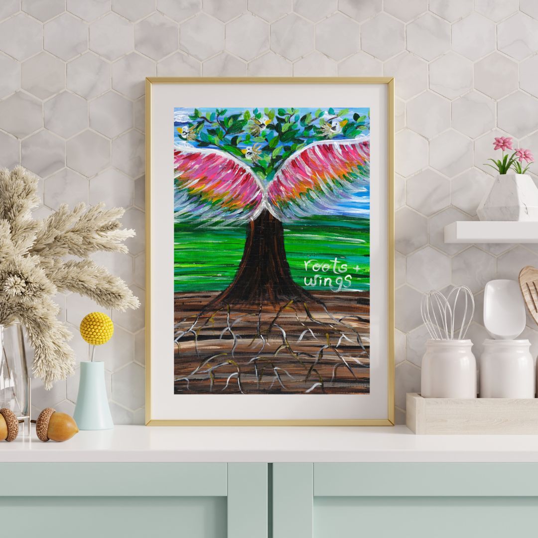 Roots + Wings Giclee Art Print