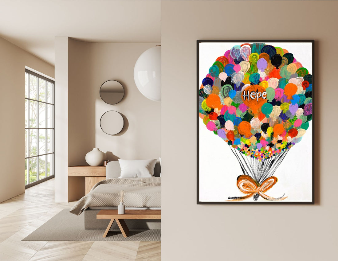 Balloon Hope Giclee Art Print