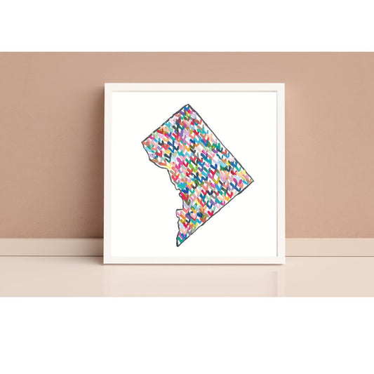 Hearts for DC Giclee Art Print