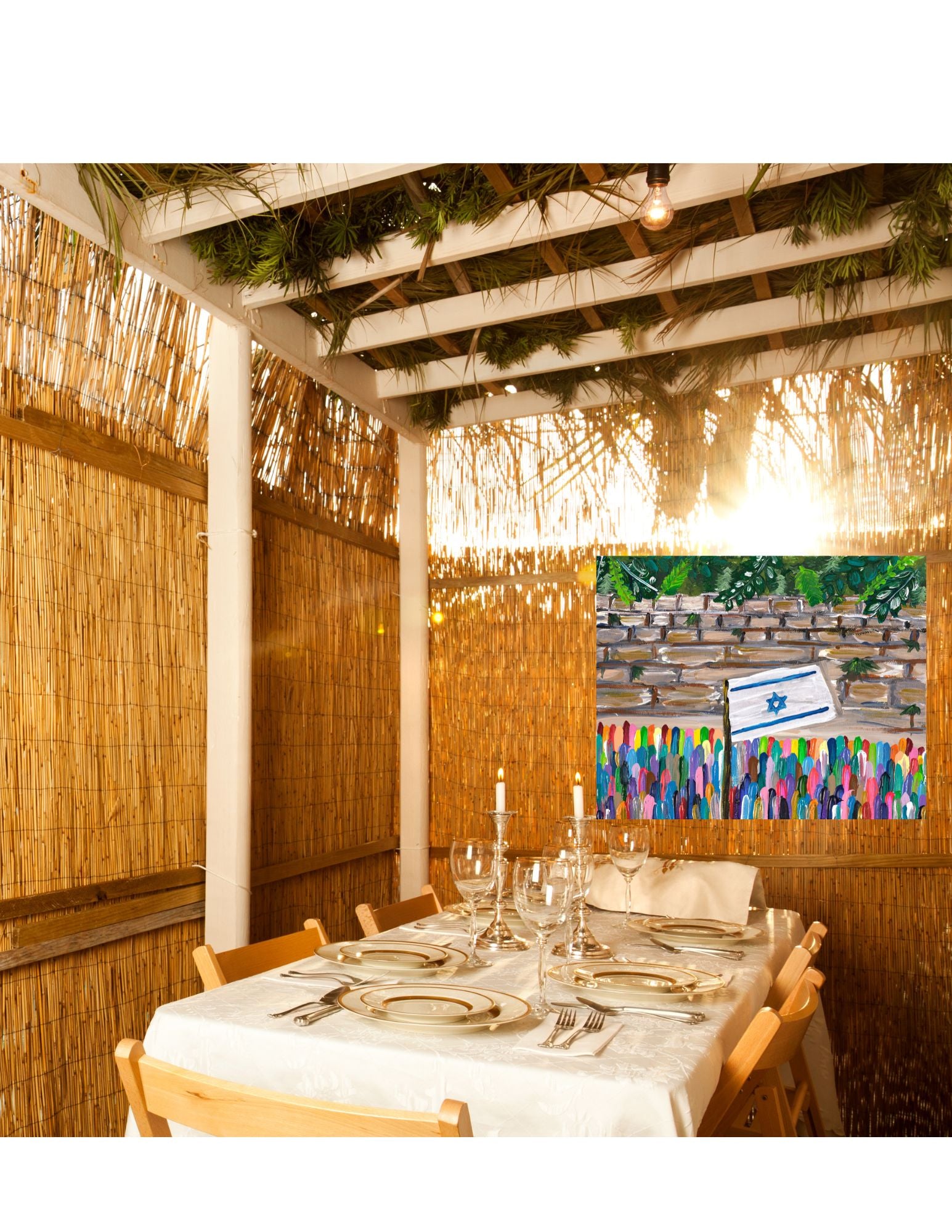 Kotel | Sukkah Banner