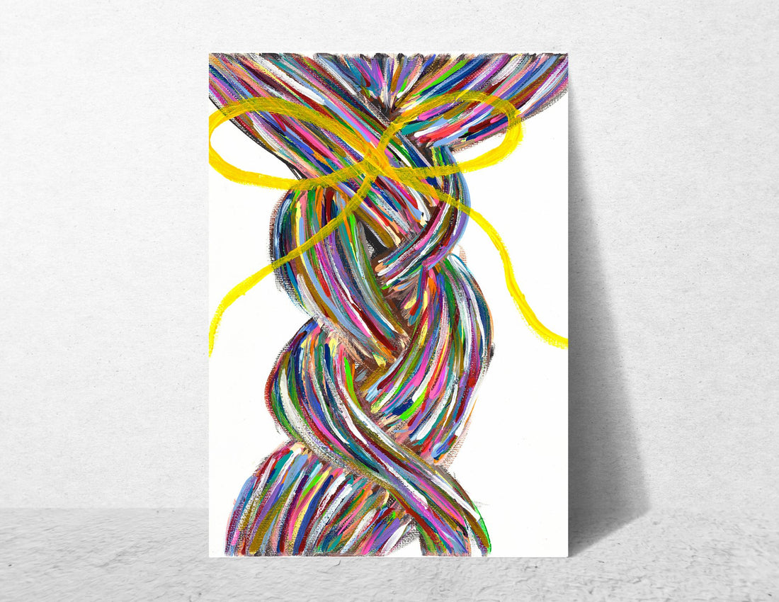 Braid Giclee Art Print