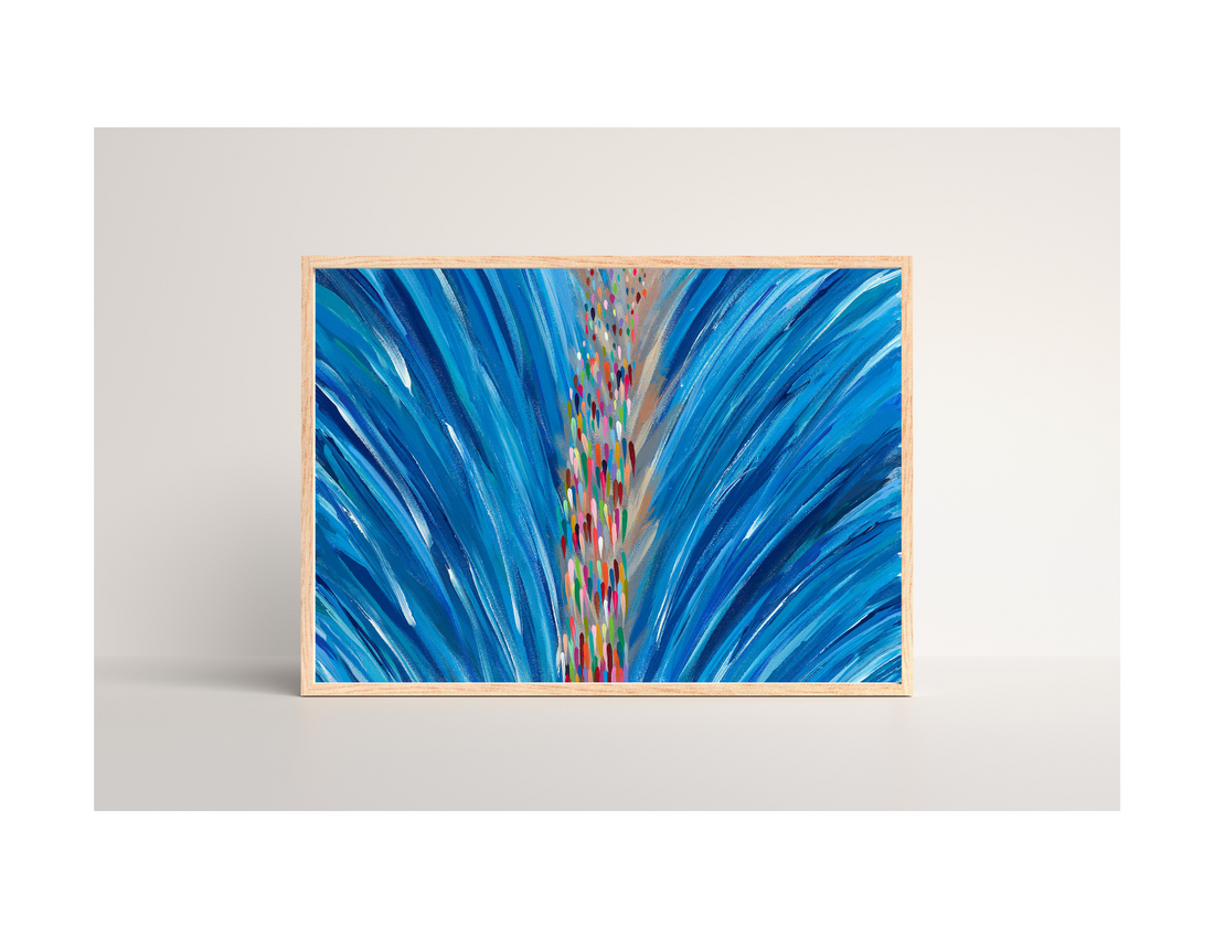 Crossing the Red Sea Giclee Art Print