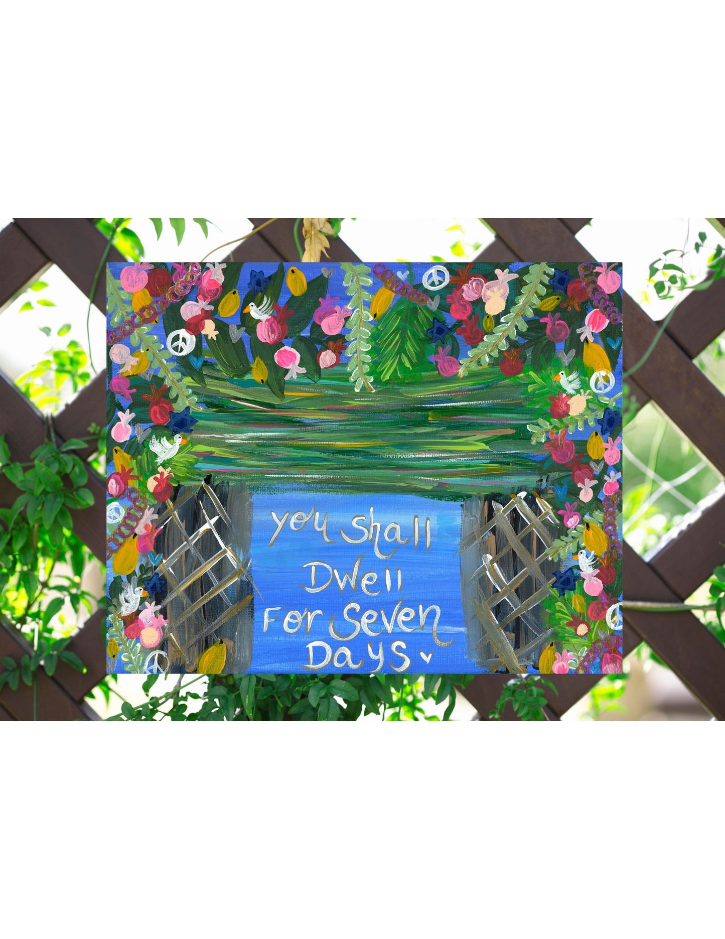 Dwell | Sukkah Banner