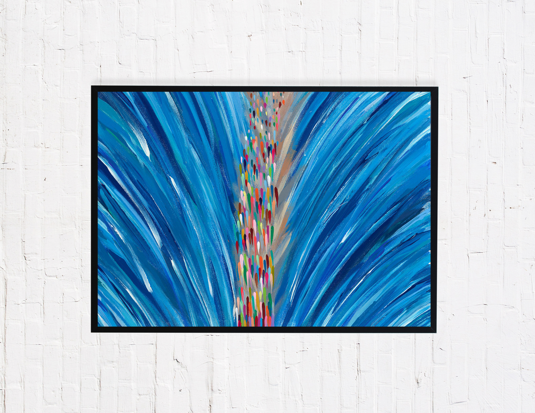 Crossing the Red Sea Giclee Art Print