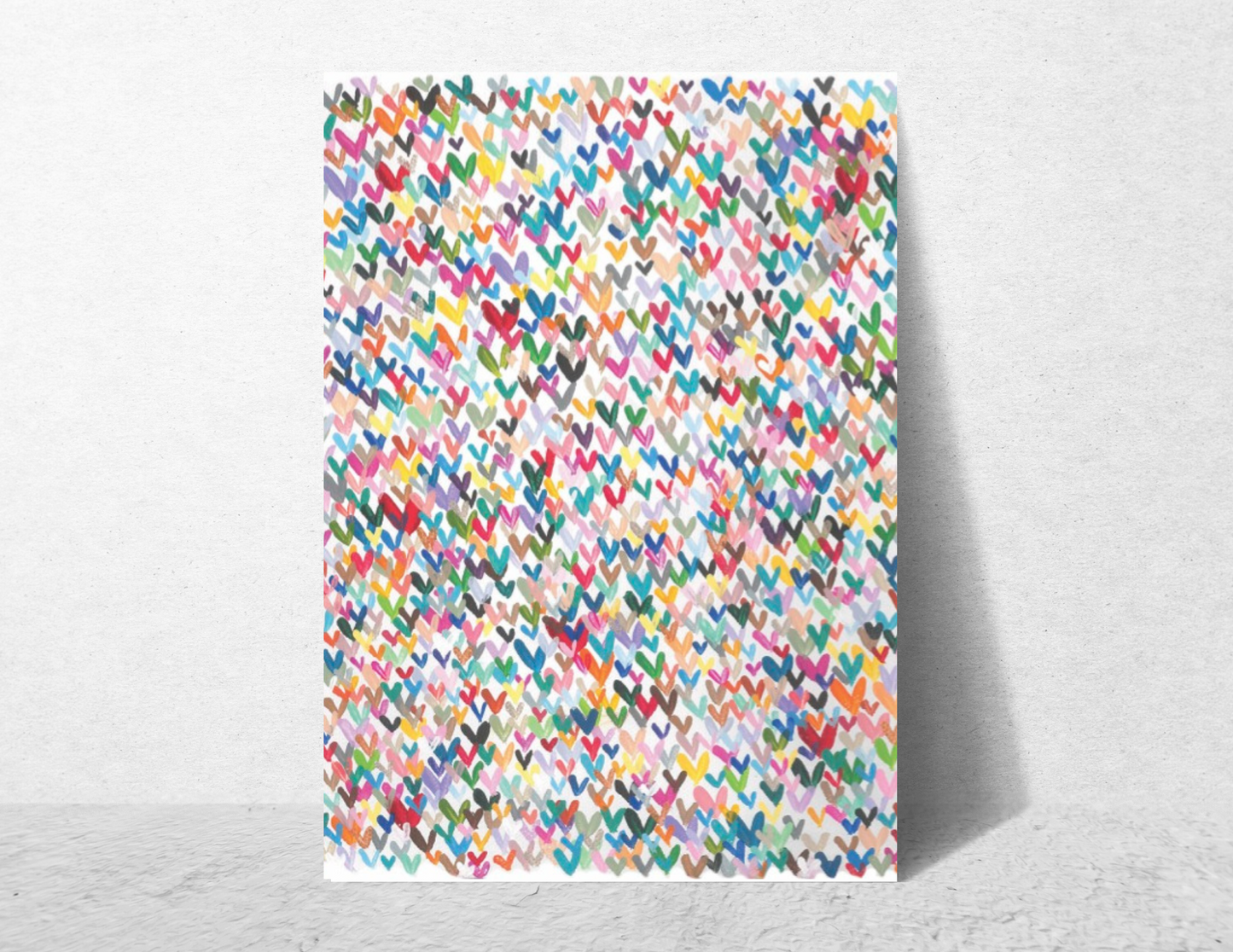 A Million Hearts For You Giclee Art Print