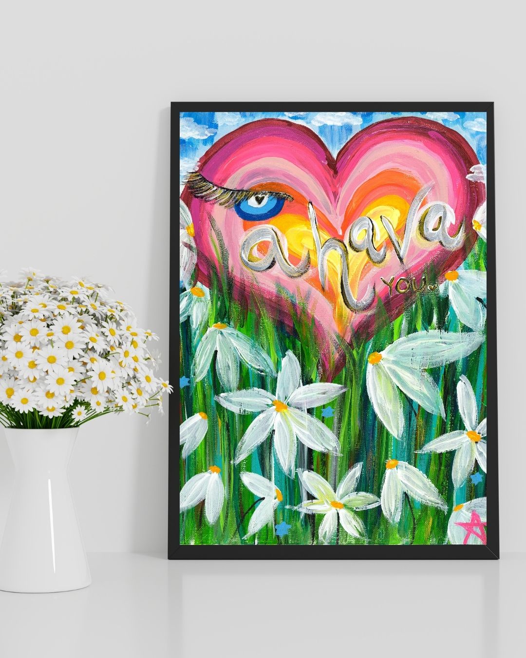 I Ahava You Giclee Art Print