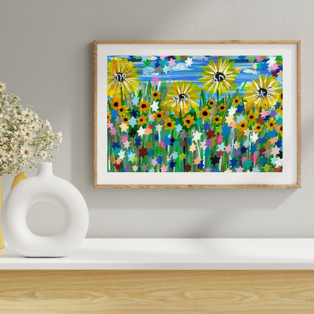 Sunflower Matriarchs Giclee Art Print