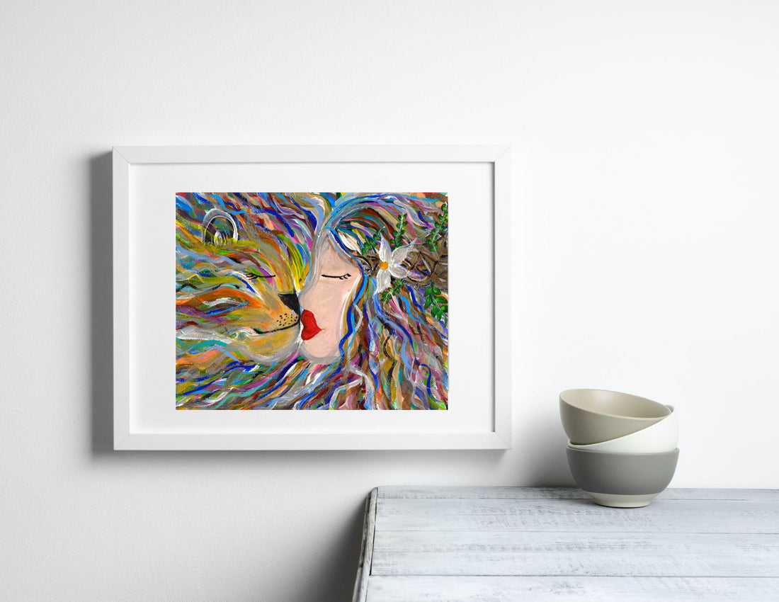 Lioness Giclee Art Print