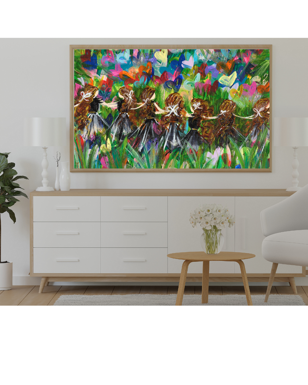 Bloom Where You Are giclee print from original acrylic artwork