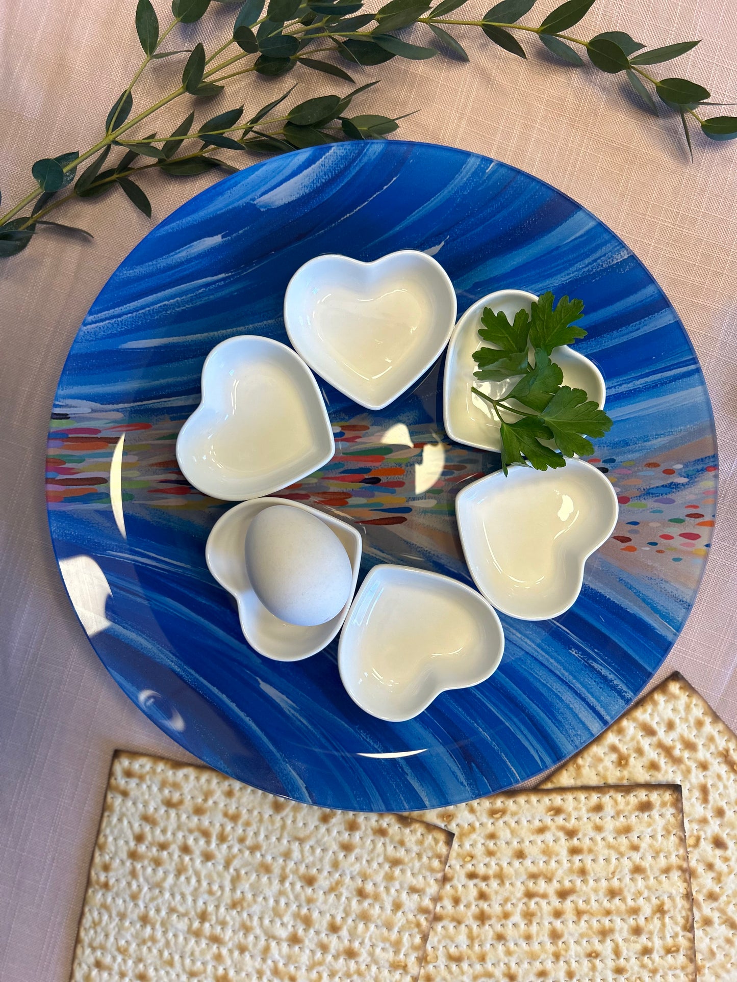 Crossing the Red Sea Seder Plate