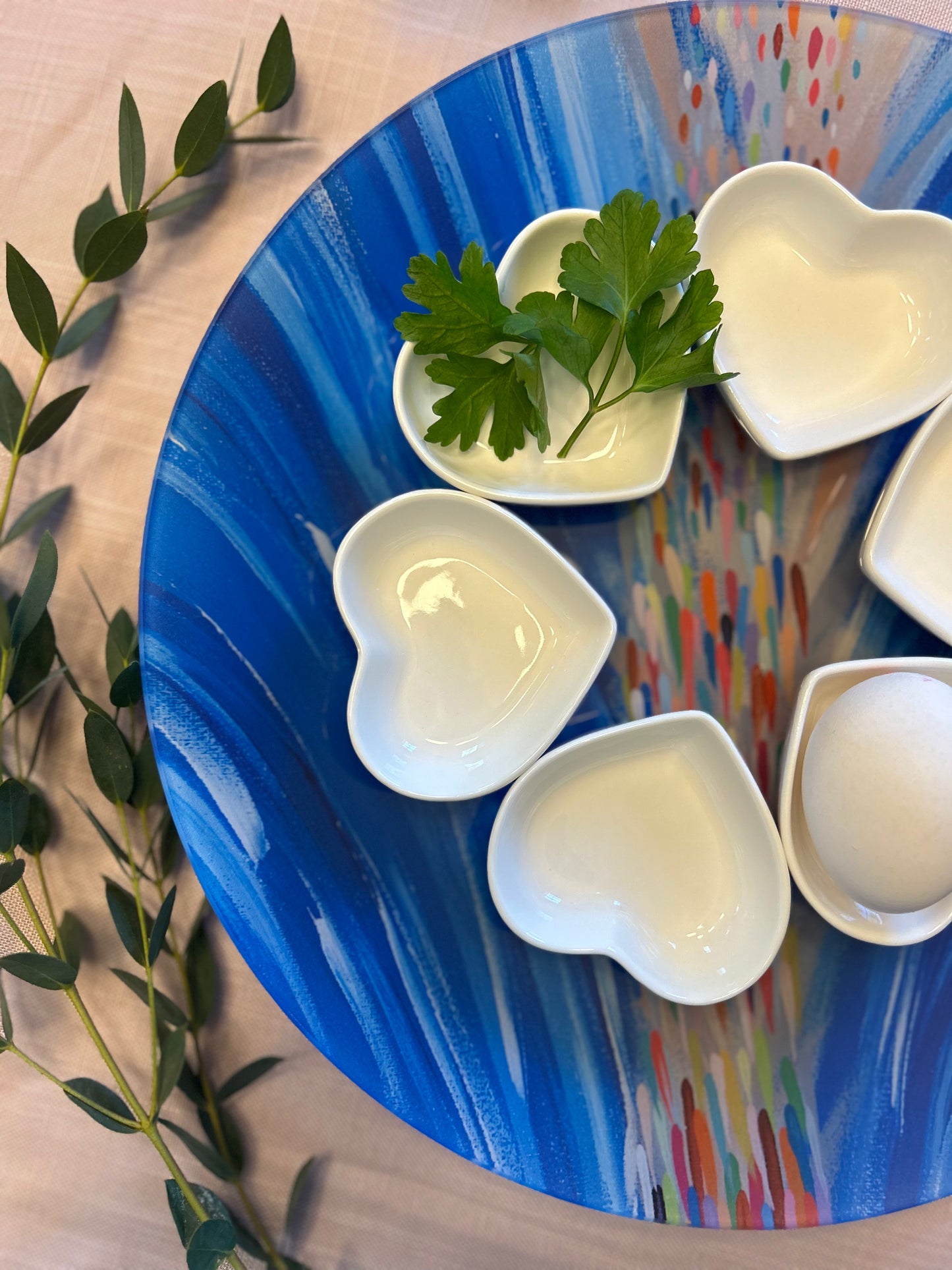 Crossing the Red Sea Seder Plate