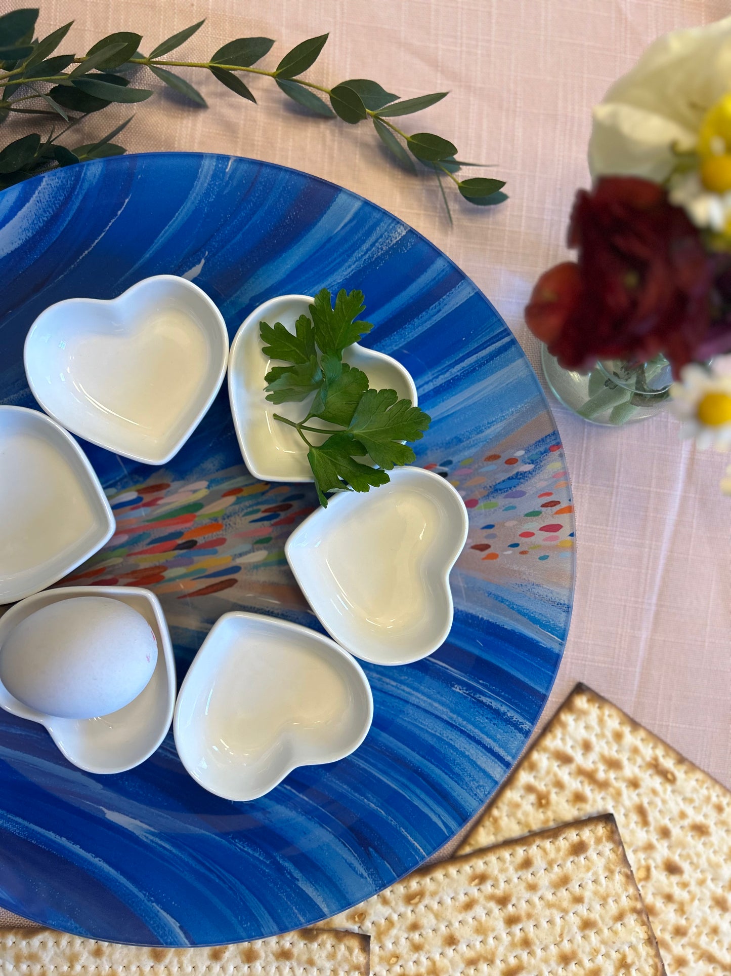 Crossing the Red Sea Seder Plate