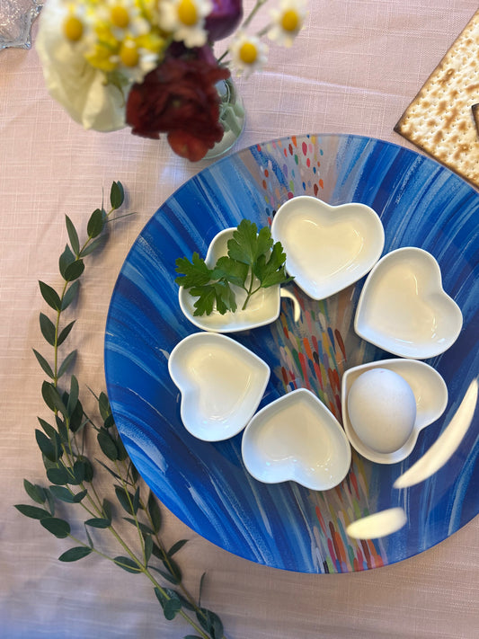 Crossing the Red Sea Seder Plate