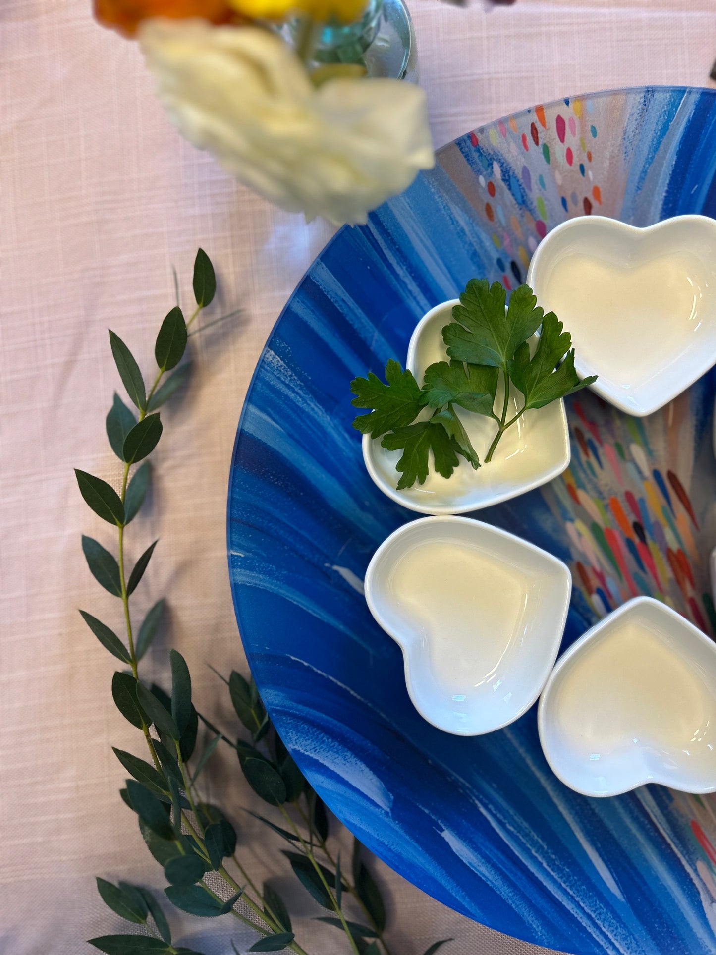 Crossing the Red Sea Seder Plate