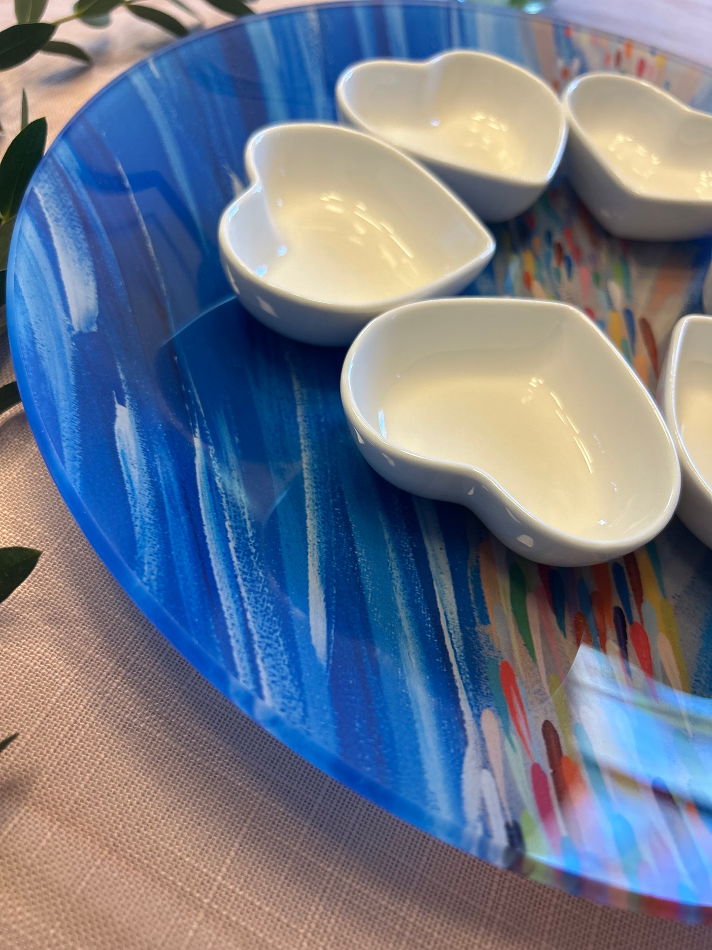 Crossing the Red Sea Seder Plate