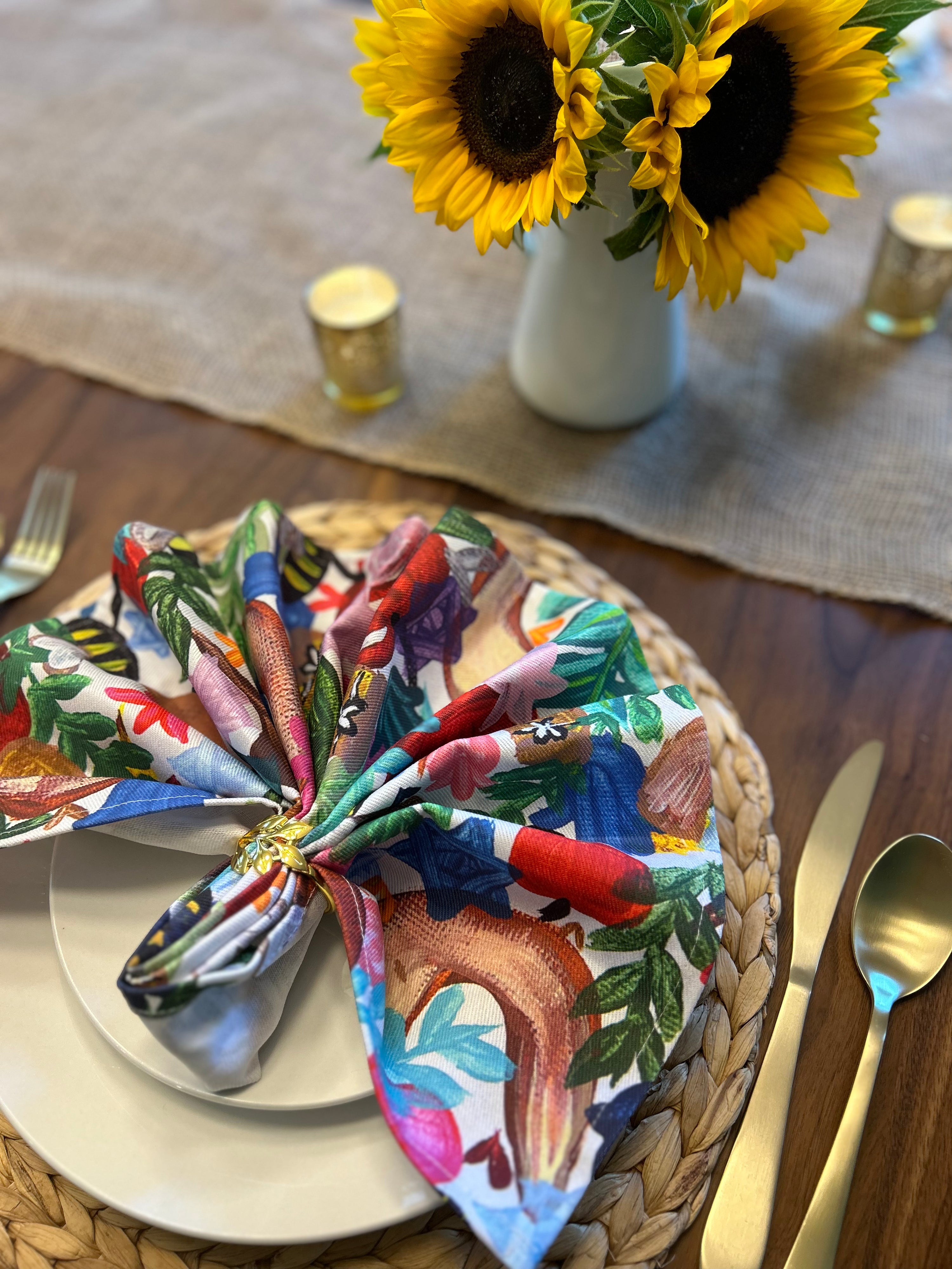 Everything Rosh Hashanah Cloth Napkins