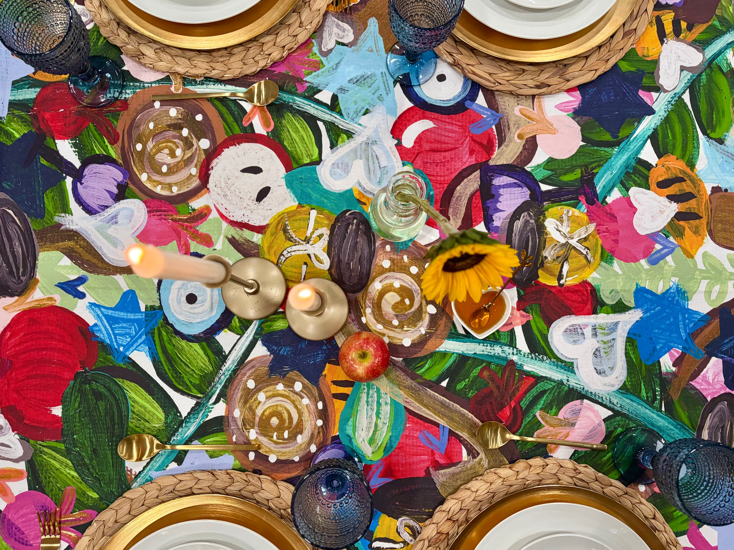 All the Colors of Rosh | Tablecloth