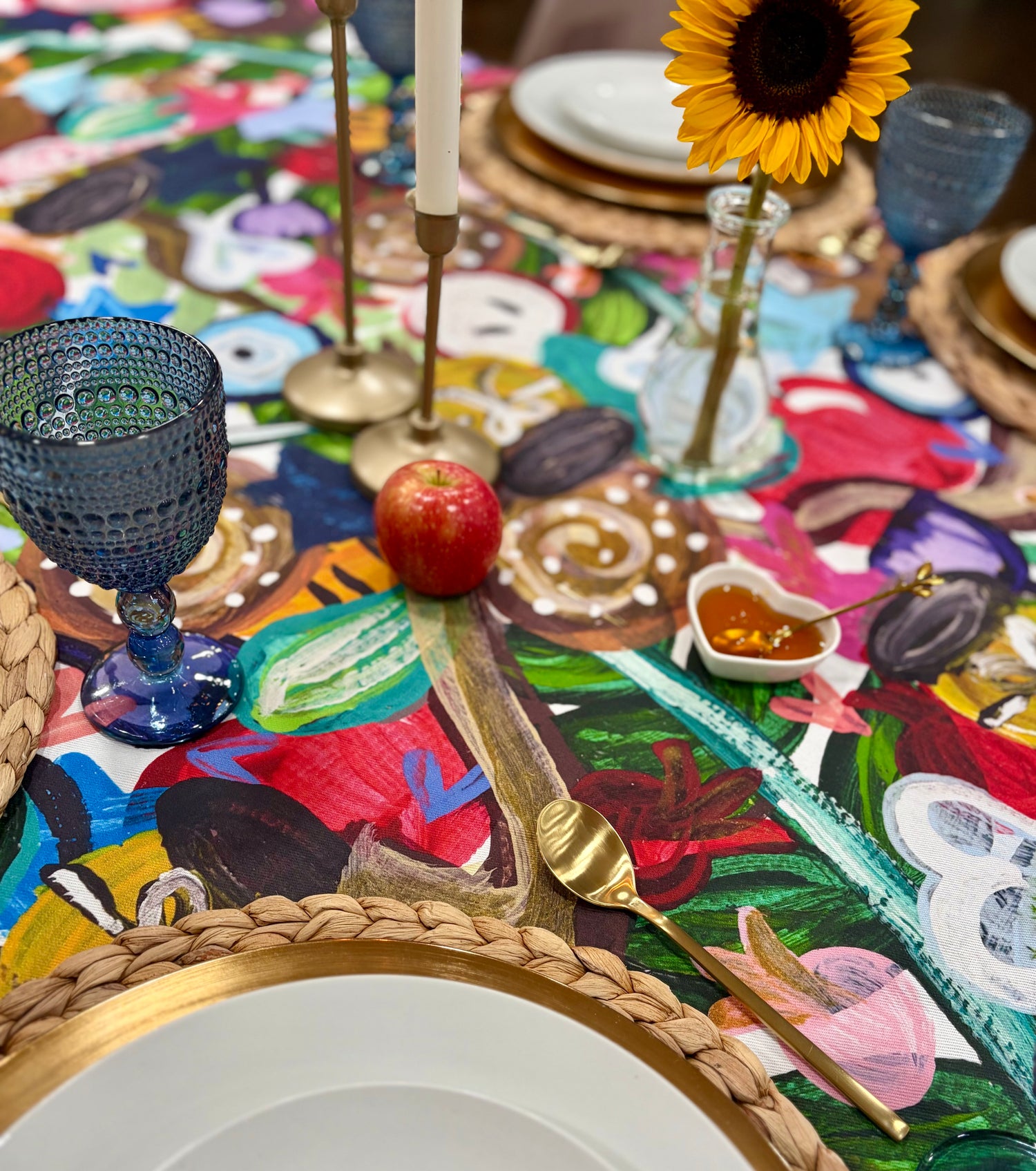 All the Colors of Rosh | Tablecloth