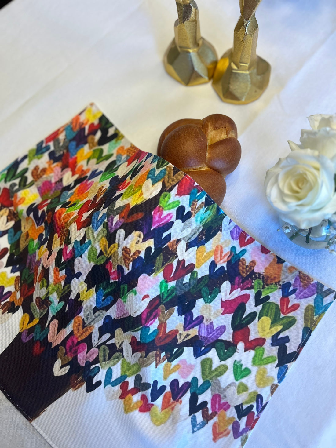 Heart Tree | Challah Cover