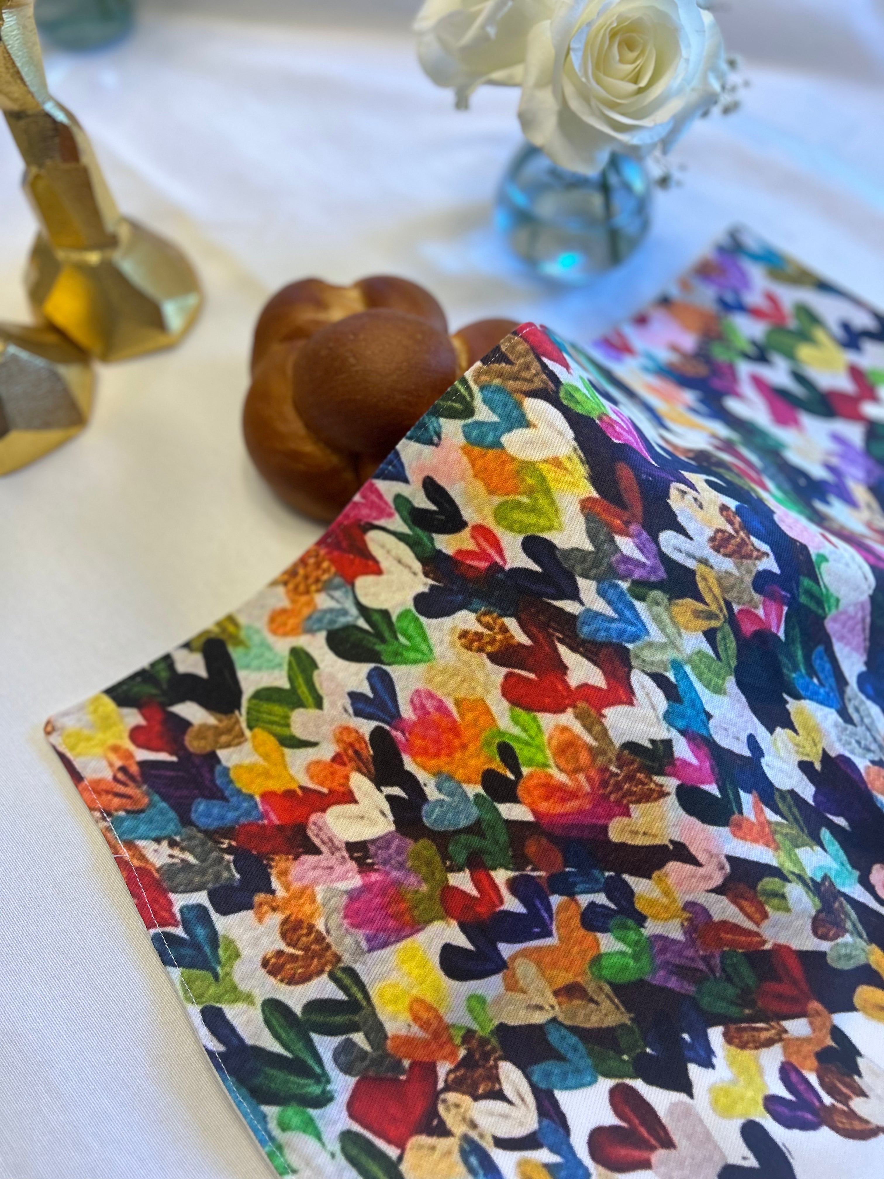 Heart Tree | Challah Cover