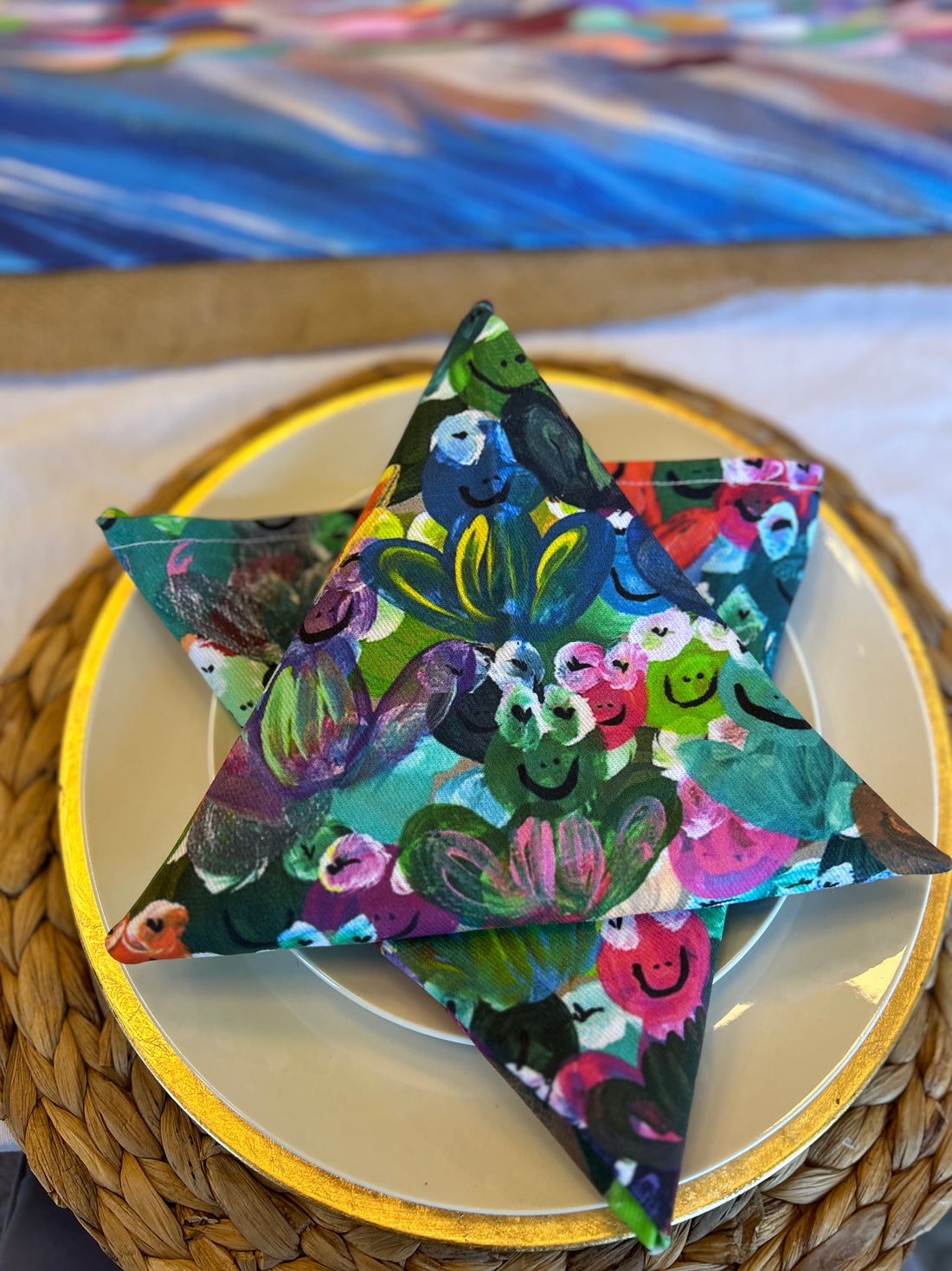 Rainbow Frogs | Napkins