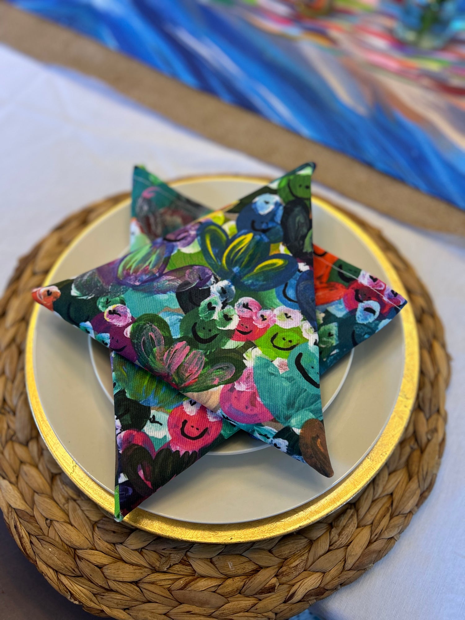 Rainbow Frogs | Napkins