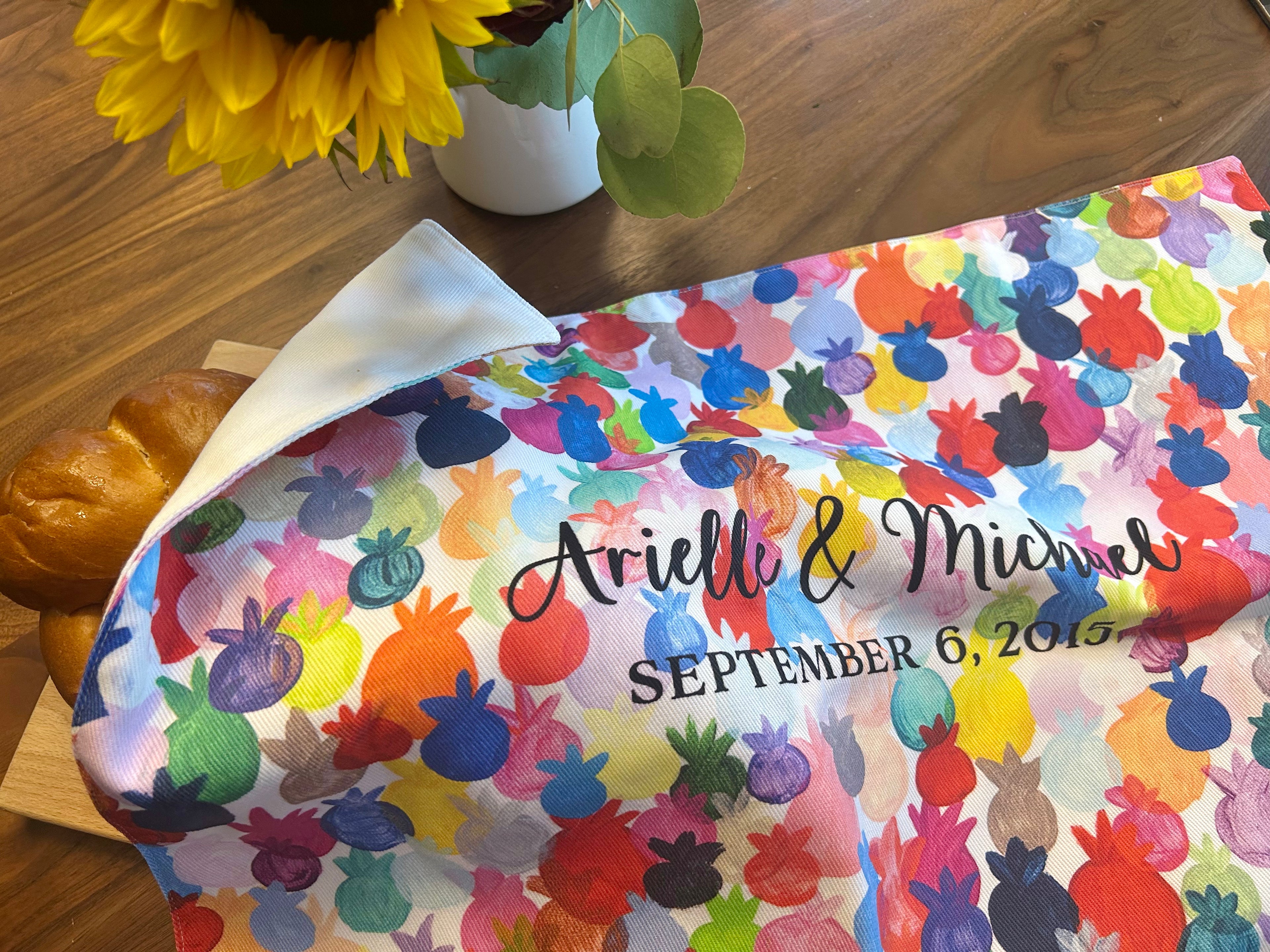 Custom Challah Cover