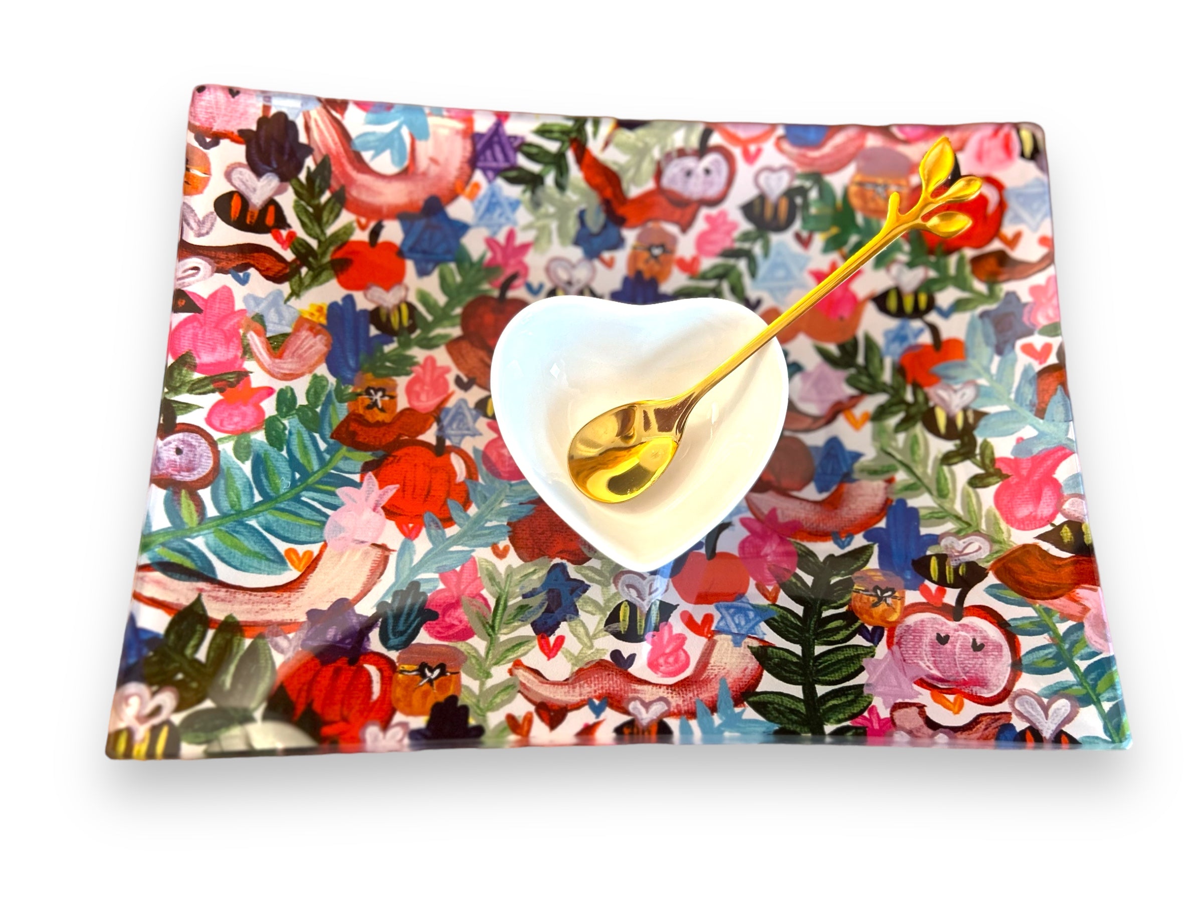 Everything Rosh Hashanah | Apple &amp; Honey Dish Set